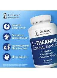Dr. Berg L-Theanine Adrenal Support